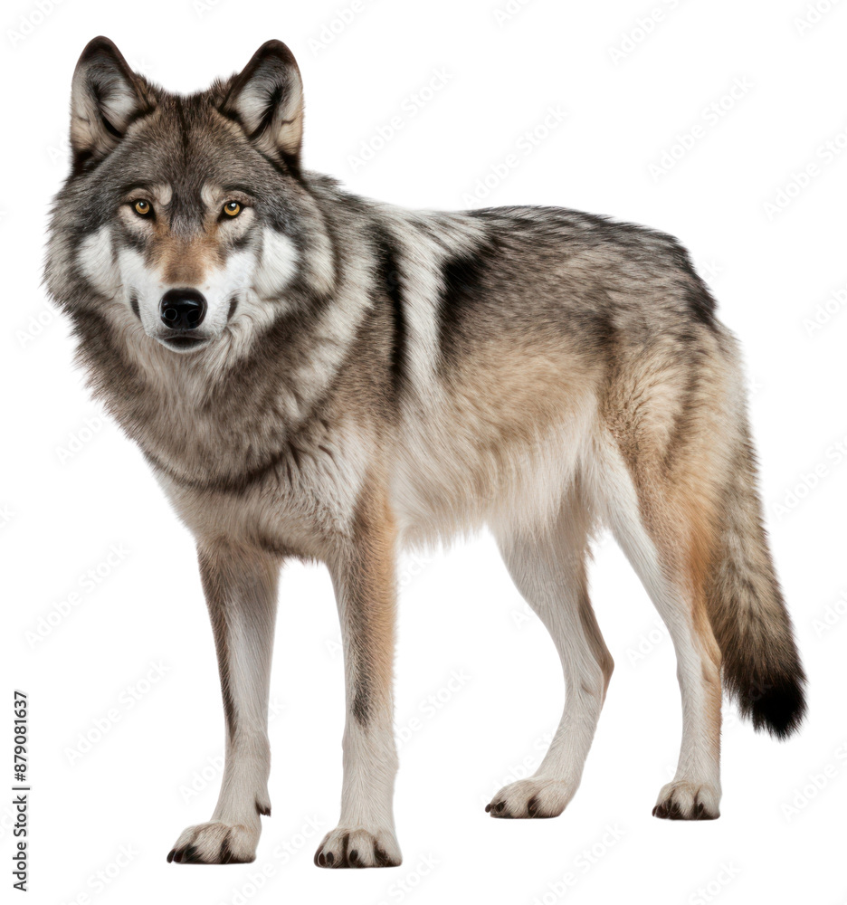 Fototapeta premium PNG Wolf wolf animal mammal.