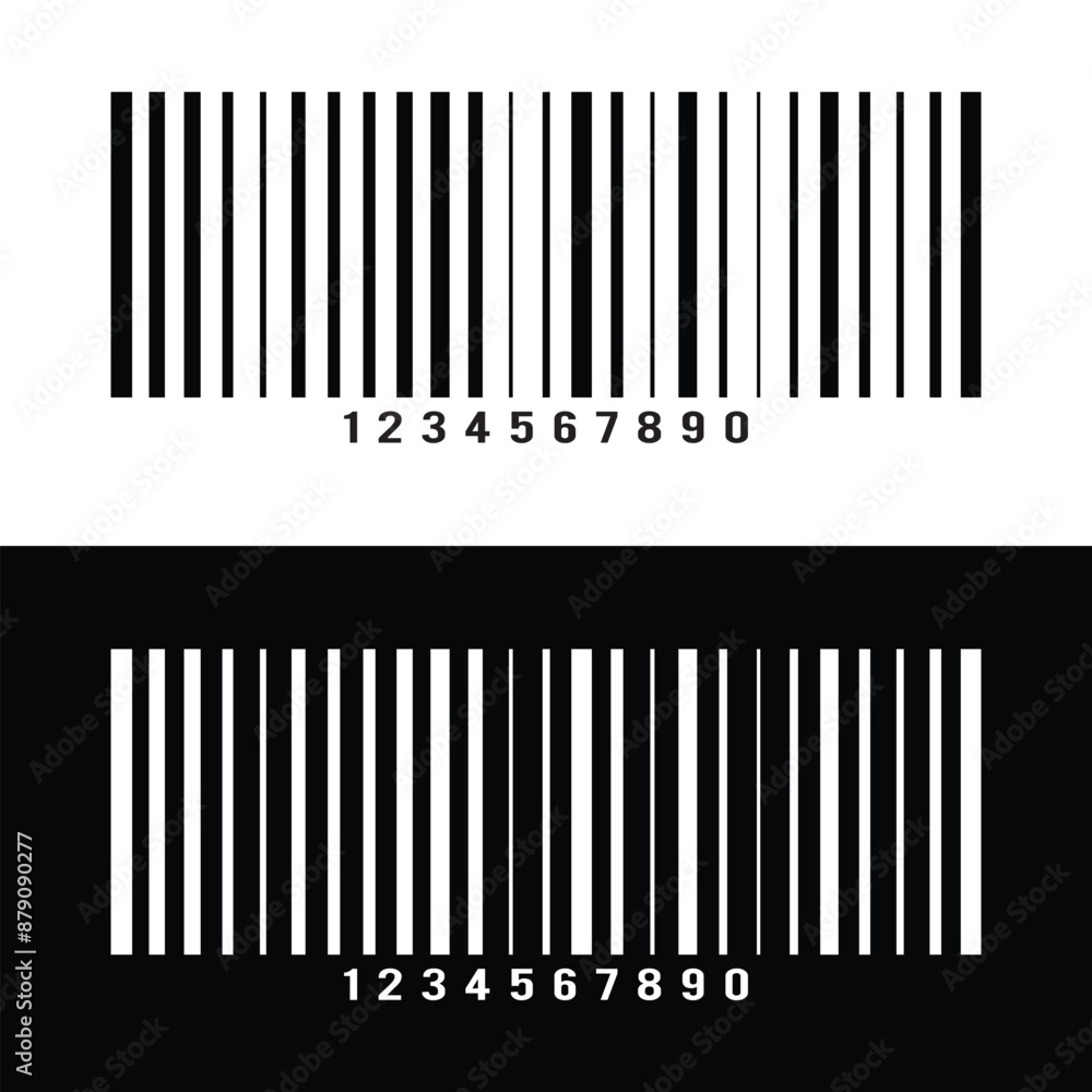 Barcode Icons Set. Almost black barcode for scanning to check product prices. Trendy vectors illustration buy market mark symbols for website designs and mobile app in eps 10. Barcode Icons Set. Almost black barcode for scanning to check product prices. Trendy vectors illustration buy market mark symbols for website designs and mobile app in eps 10.