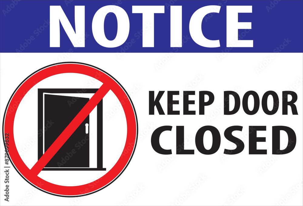 keep door closed sign notice.eps keep door closed sign notice.eps