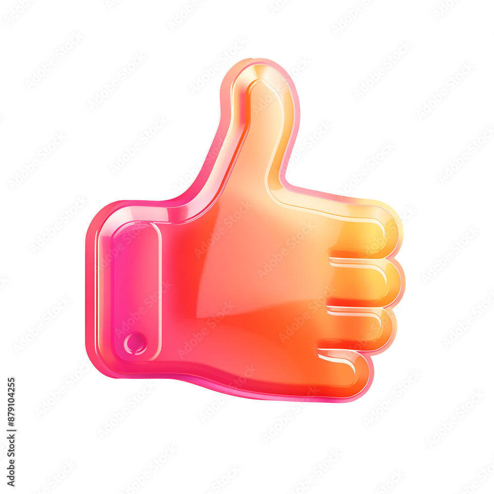3d icon like hand illustration on white background,generative ai 3d icon like hand illustration on white background,generative ai