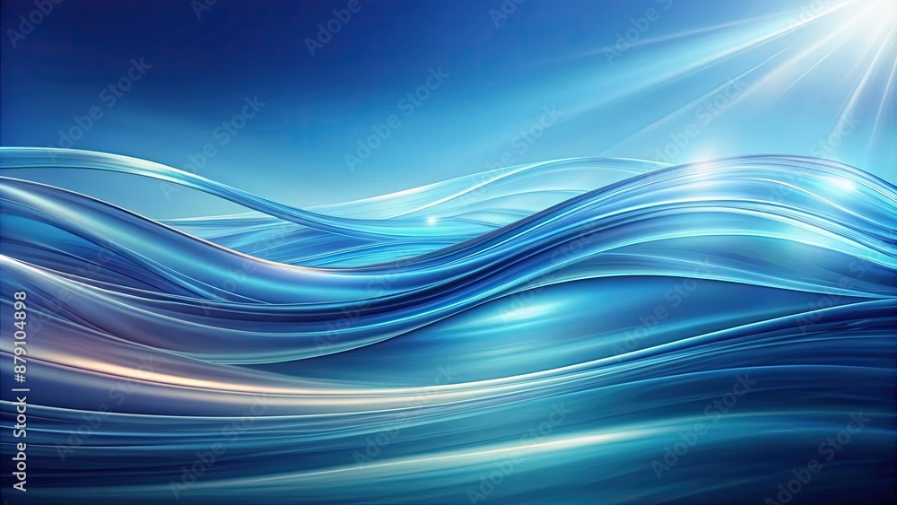 Abstract background with smooth and flowing waves, abstract, background, waves, water, flowing, pattern, design, texture, blue Abstract background with smooth and flowing waves, abstract, background, waves, water, flowing, pattern, design, texture, blue