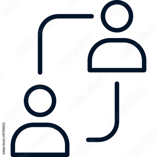 Referal Program Line Icon