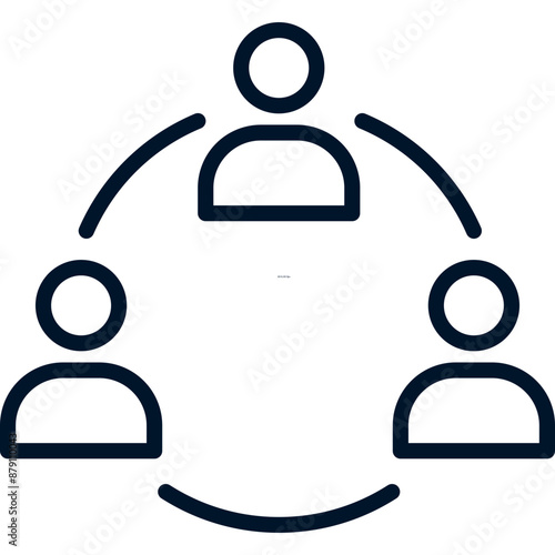 Referal Program Line Icon