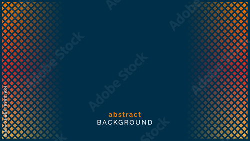 Abstract Geometric Gradient Diamond Motif Background