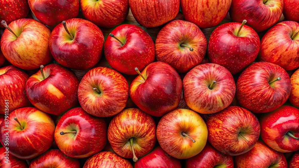 Background of bright red apples, red, apples, background, fresh, fruit, organic, healthy, harvest, agriculture, vibrant, juicy, natural Background of bright red apples, red, apples, background, fresh, fruit, organic, healthy, harvest, agriculture, vibrant, juicy, natural
