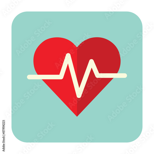 heart cpr medical icon vector design	
