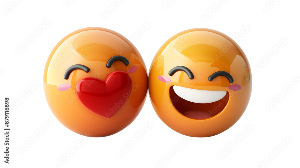 two hearts on white background,generative ai two hearts on white background,generative ai