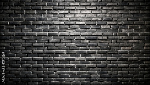 Black brick wall background for industrial or urban themed designs  brick  wall  black  texture  background  urban
