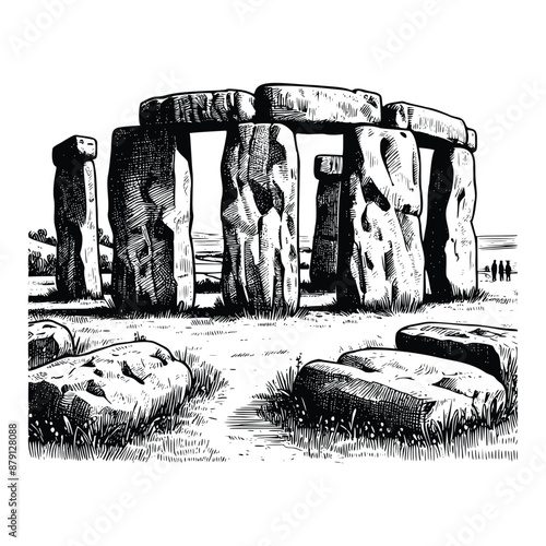hand drawn Illustration of Piston. engraving black and white Piston Tower vector illustration isolated on white background