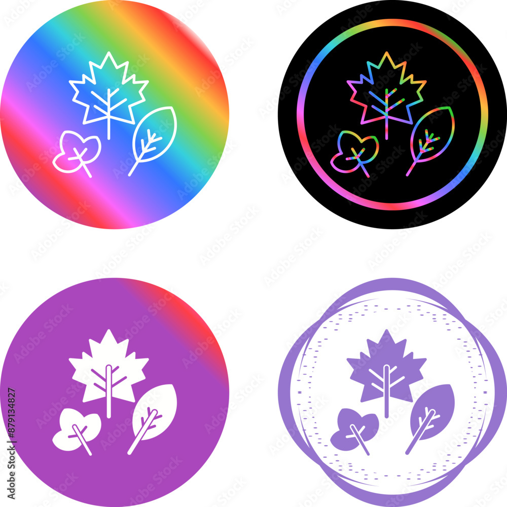 Autumn Leaf Vector Icon Autumn Leaf Vector Icon