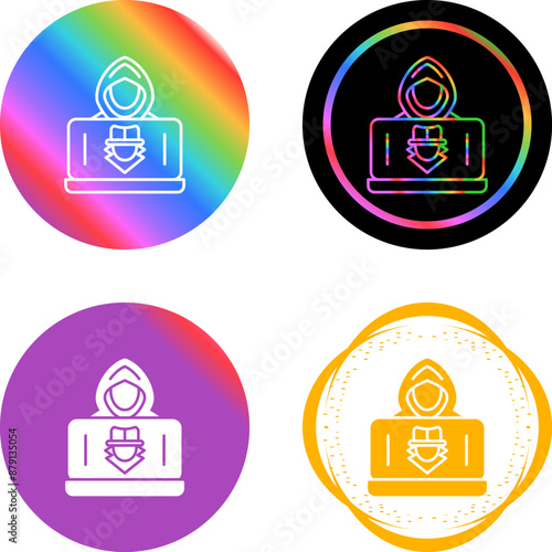Hacker Vector Icon