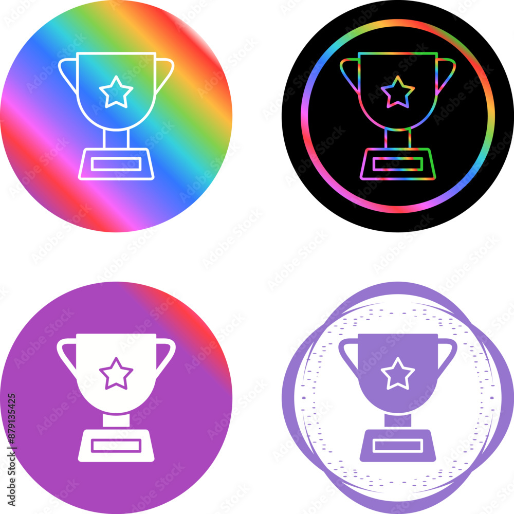 Winner Vector Icon Winner Vector Icon