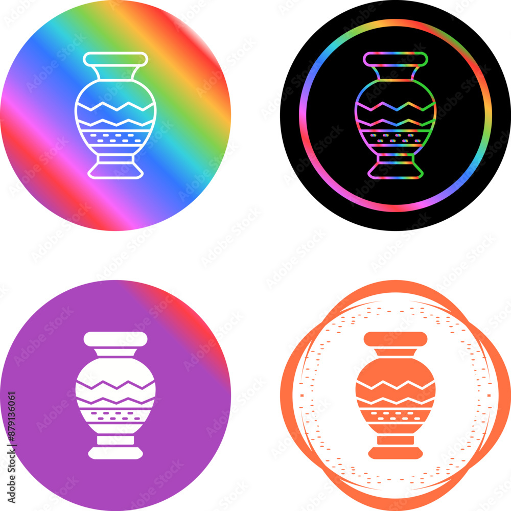 Vase Vector Icon Vase Vector Icon