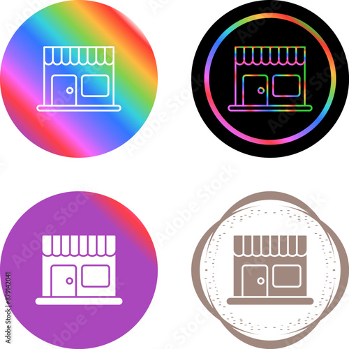 Canteen Vector Icon