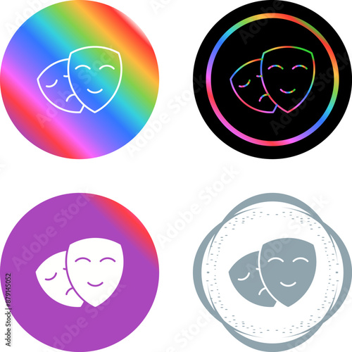 Drama Vector Icon