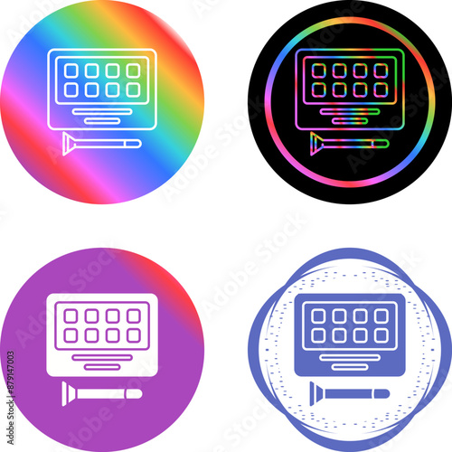 Eyeshadow Vector Icon