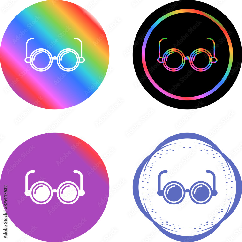 Eyeglasses Vector Icon Eyeglasses Vector Icon
