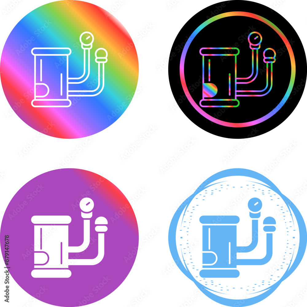 Sphygmomanometer Vector Icon Sphygmomanometer Vector Icon