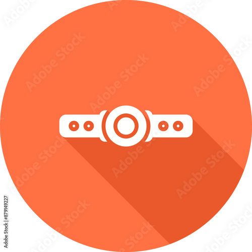 Headlamp Vector Icon