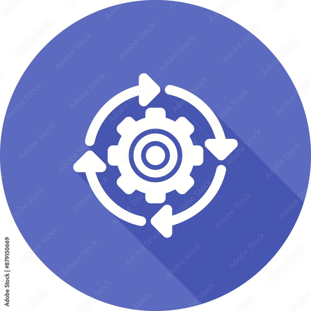 Continuous Integration Vector Icon Continuous Integration Vector Icon