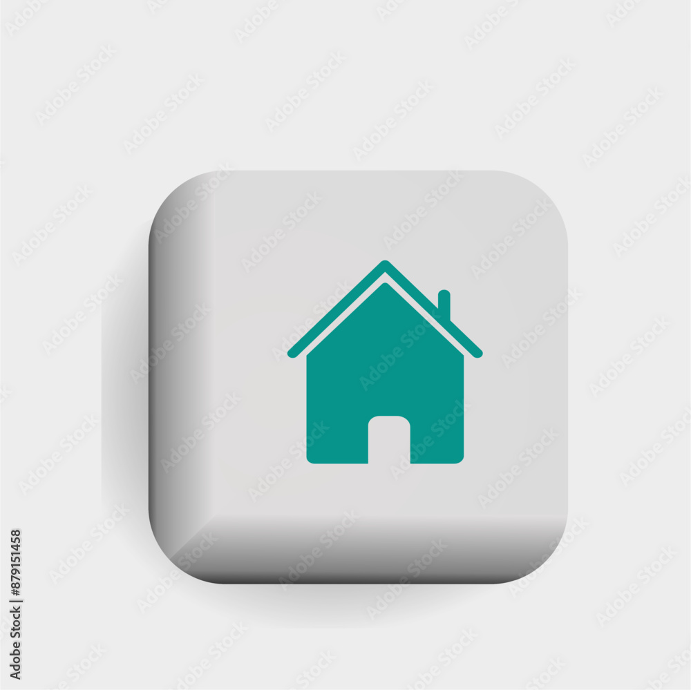 House icon symbols. Trendy Smart Home, Real estate, loan, mortgage, back concept. 3D vector isolated illustration design. Cartoon pastel Minimal style. You can used for mobile app, ux, ui, print ad. House icon symbols. Trendy Smart Home, Real estate, loan, mortgage, back concept. 3D vector isolated illustration design. Cartoon pastel Minimal style. You can used for mobile app, ux, ui, print ad.