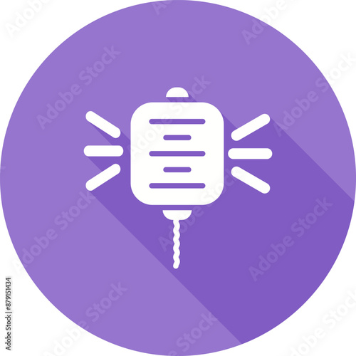  Police Radio Vector Icon