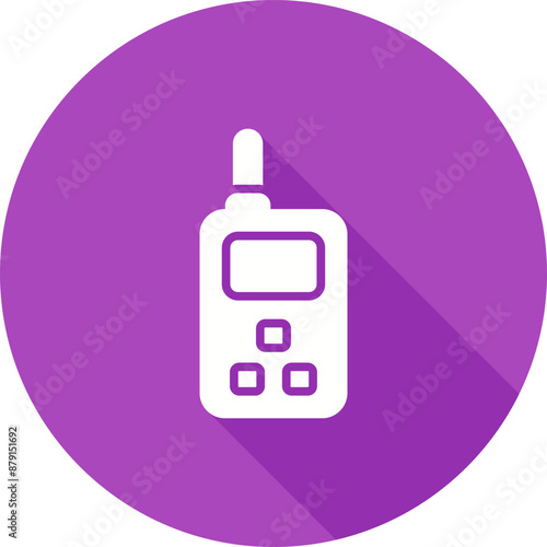 Emergency Radio Vector Icon
