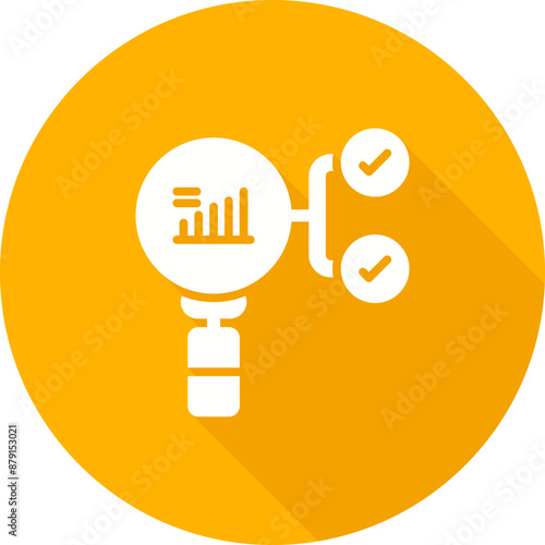 Prescriptive Analytics Vector Icon