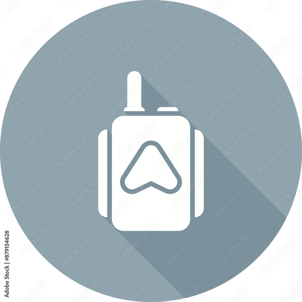 Handheld GPS Vector Icon Handheld GPS Vector Icon