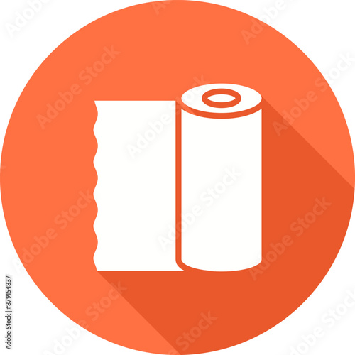 Plastic sheeting Vector Icon