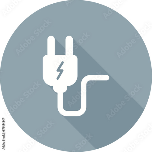 Power Cable Vector Icon