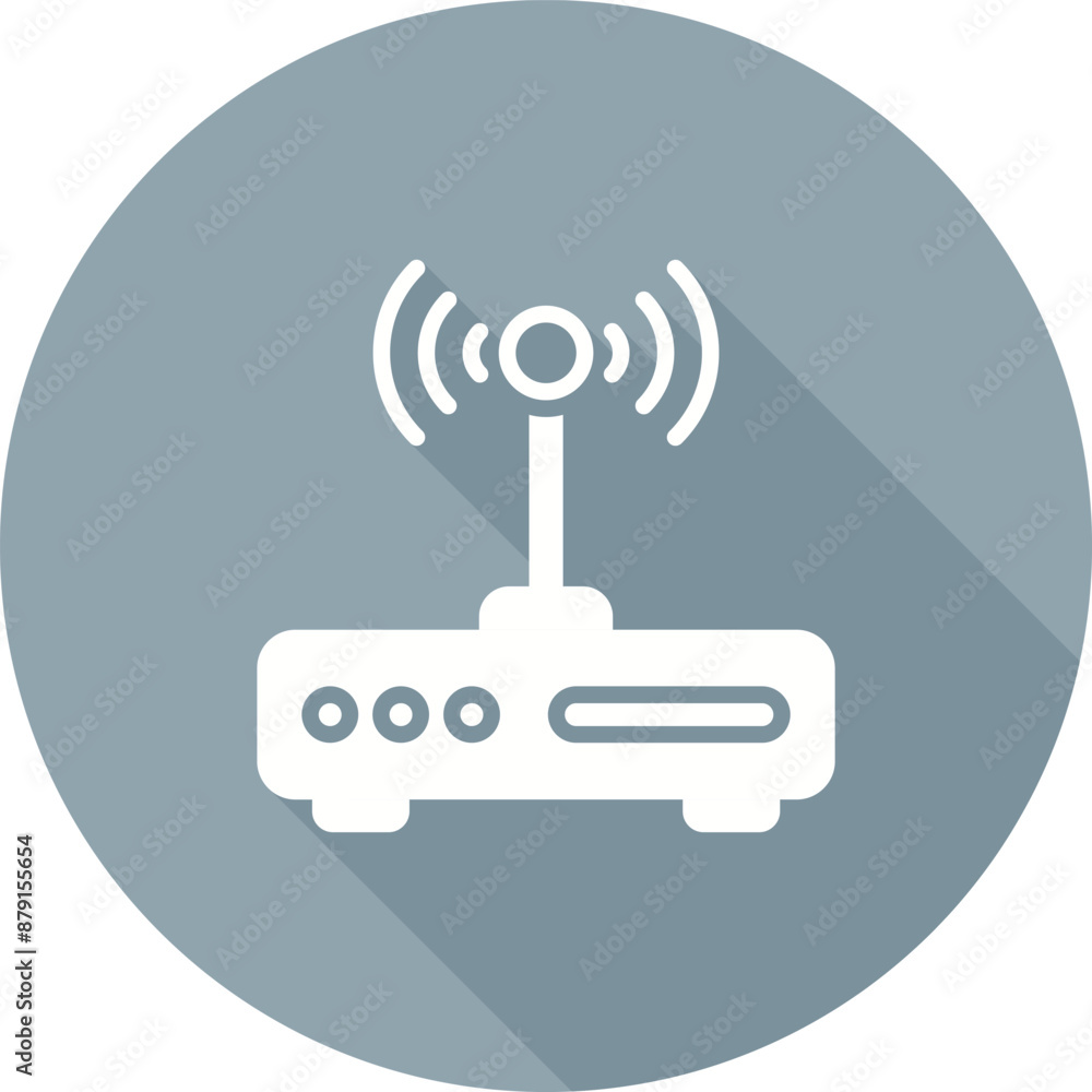 Wi-Fi Access Point Vector Icon Wi-Fi Access Point Vector Icon
