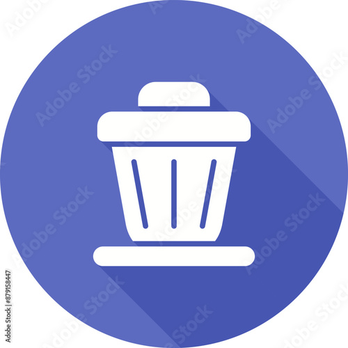 Trash bin Vector Icon
