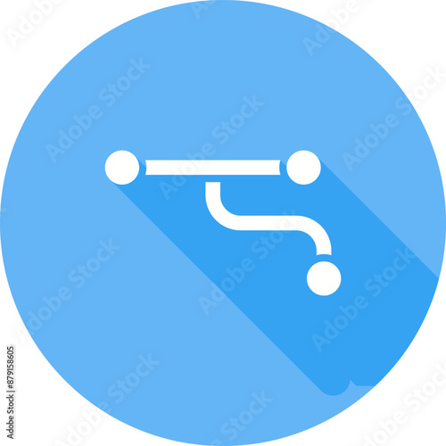 Divergence Vector Icon