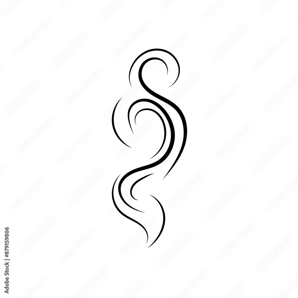 Smoke Line Art Smoke Line Art