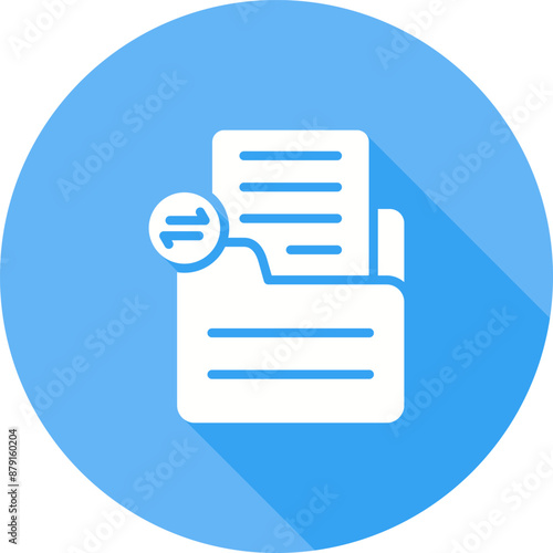 Document Share Vector Icon