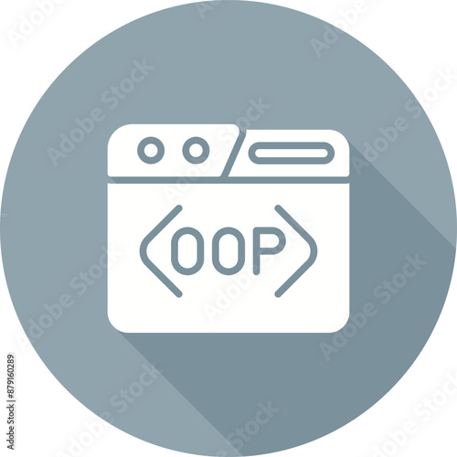 OOP Vector Icon