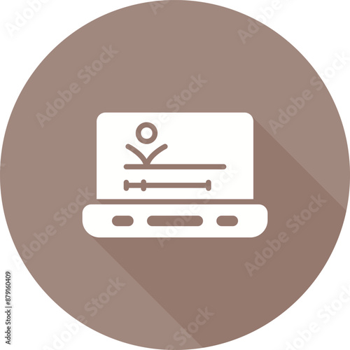 Motion Graphic Vector Icon