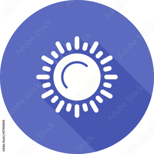 Sun Vector Icon