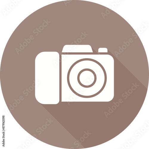 DSLR Camera Vector Icon