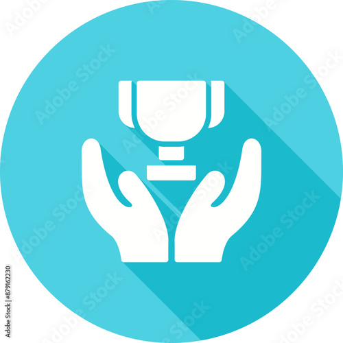 Triumphant Vector Icon