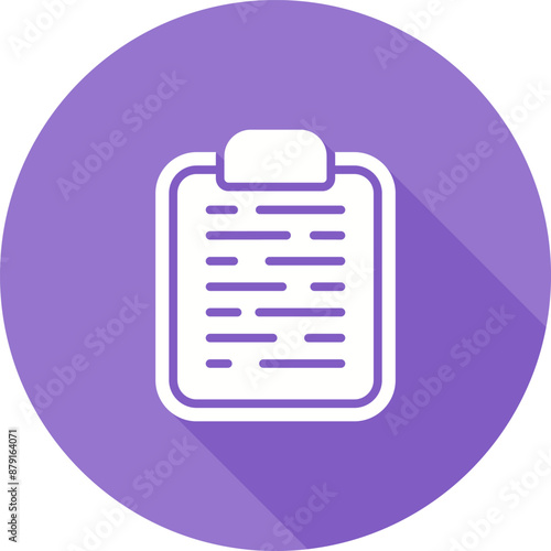 Clipboard Vector Icon