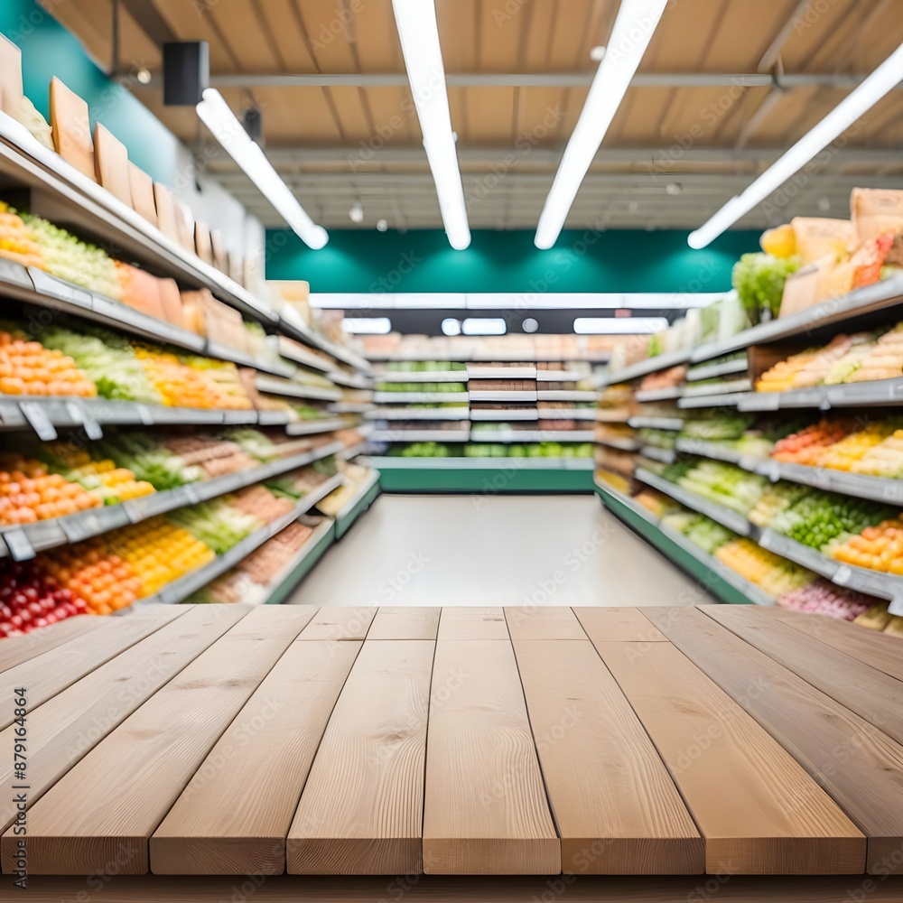 Fototapeta premium supermarket