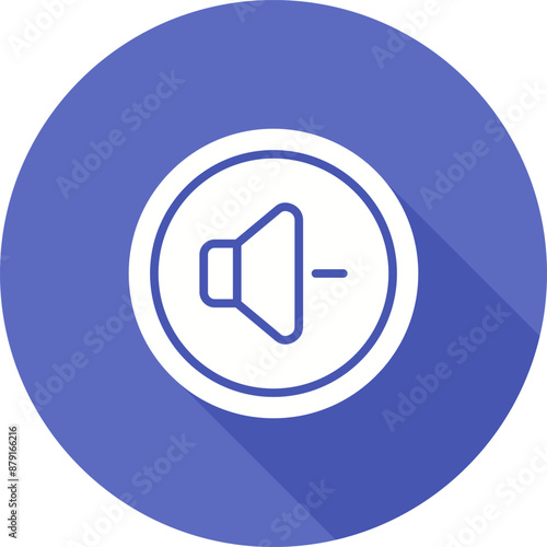 Volume Down Button Vector Icon