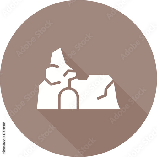 Cave Vector Icon