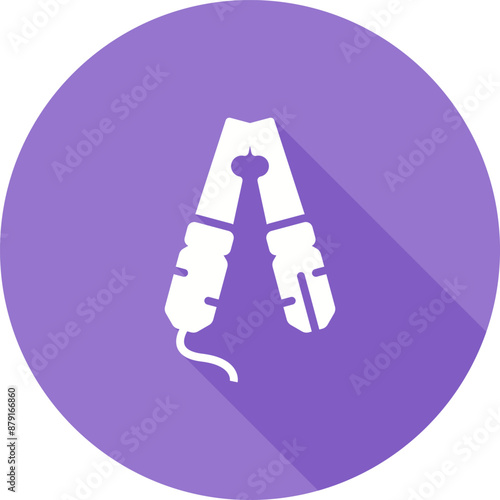 Cable Clamp Vector Icon