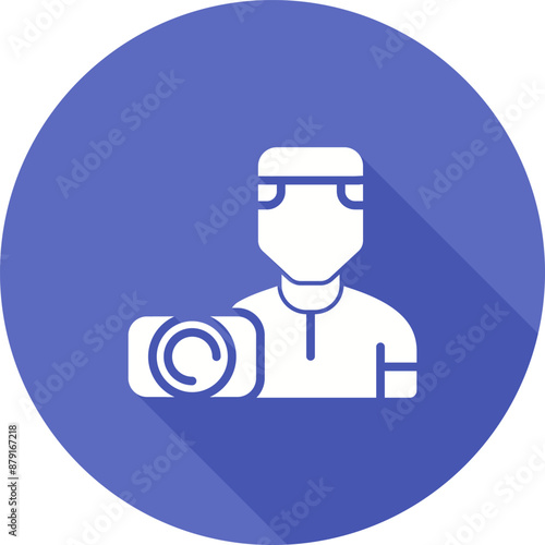 Camera man Vector Icon