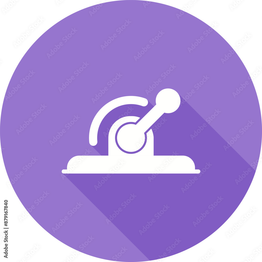Lever Vector Icon Lever Vector Icon