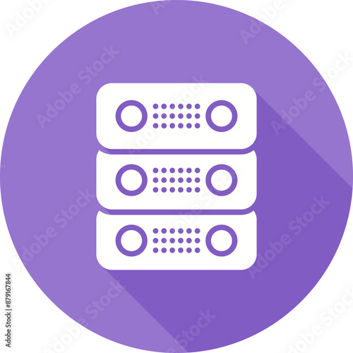 Dedicated Server Vector Icon