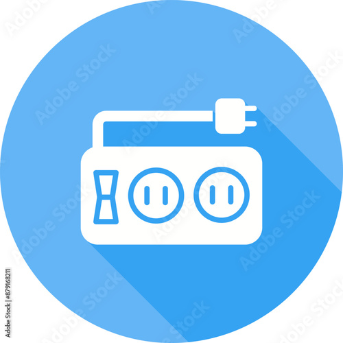 Power Strip Vector Icon